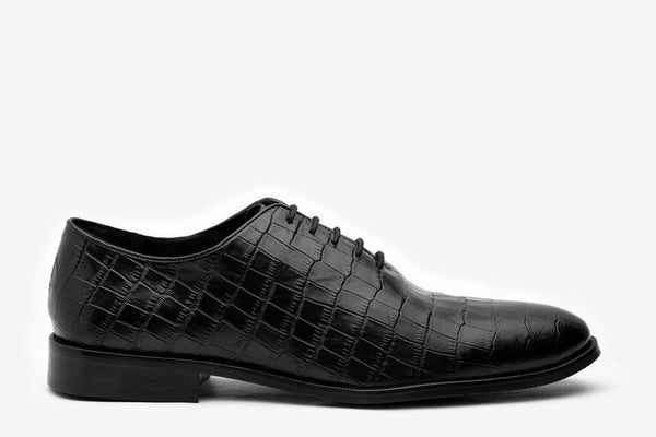 Men’s Whole Cut Crocodile Texture – The Trendsetter