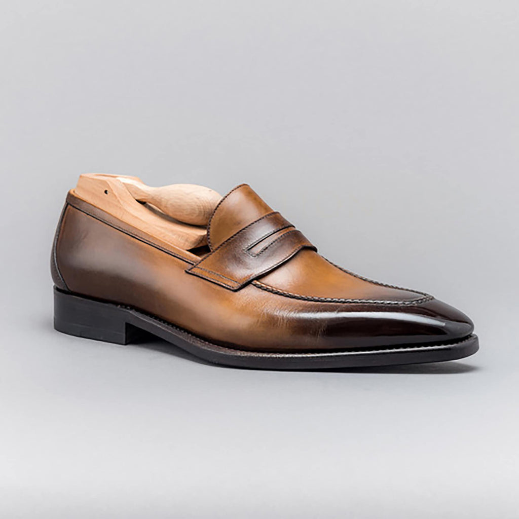 Men's Formal Penny Moccasins: